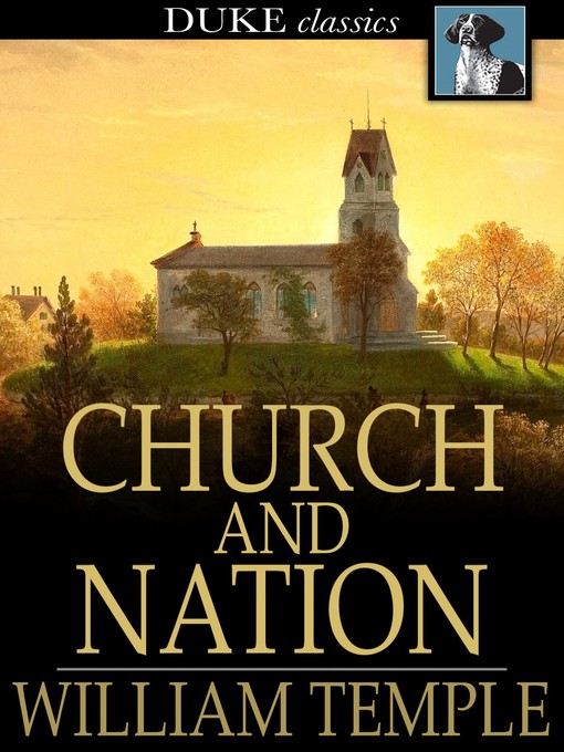 Title details for Church and Nation by William Temple - Wait list